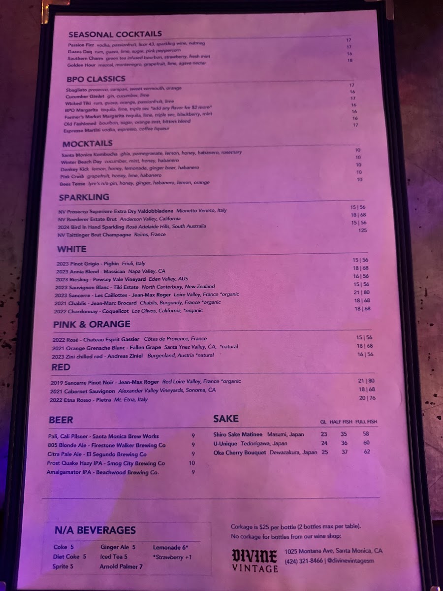 Blue Plate Oysterette Menu - Image 5